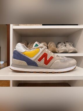 New Balance x STAUD 574 Sneakers Women’s 8 Colorblock Retro Running